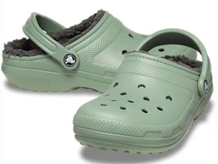 CROCS EUROPE 203591  CLASSIC LINED<br>Vert