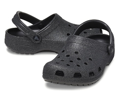 CROCS EUROPE 205942 . CLASSIC GLITTER CLOG<br>Noir