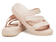 CROCS EUROPE 209587 . GETAWAY STRAPPY<br>Rose et violet