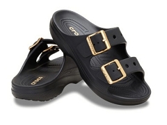 CROCS EUROPE 213316 . SATURDAY METALLIC<br>Noir