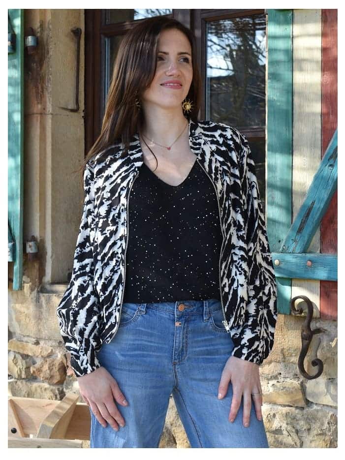 blouson lili sidonio-blouson lal643-blouson lili noir