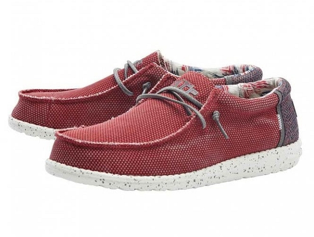 Dude homme wally sox rouge