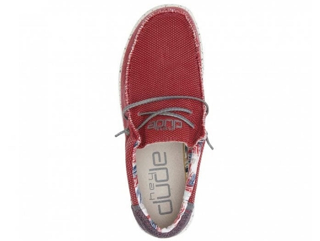 Dude homme wally sox rouge5921903_6