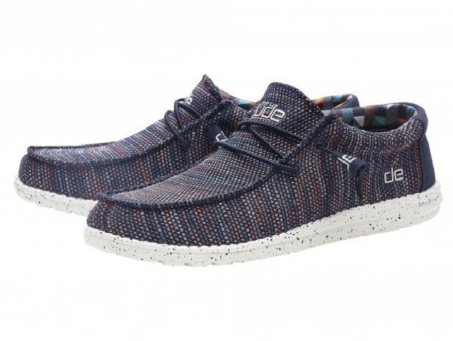 Dude homme wally sox bleu