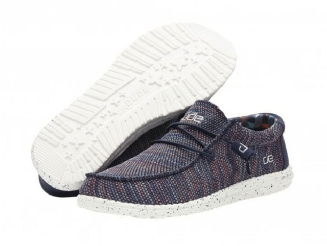 Dude homme wally sox bleu5921905_3