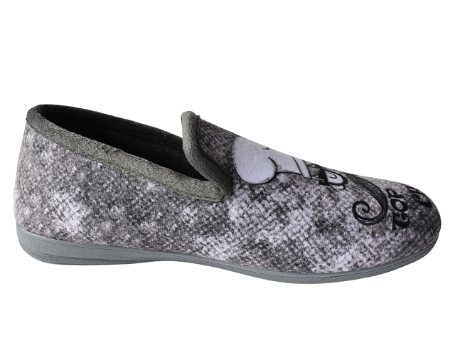 Maison espadrille homme 6751 gris5969401_2