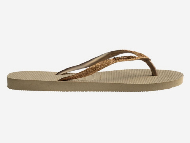 Havaianas fille glitterii beige6079804_2