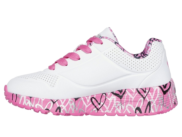 Skechers fille uno lite . love . 314976l rose et violet6092003_3