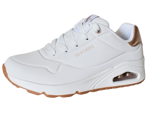 Skechers femme 177094 . uno golden air blanc