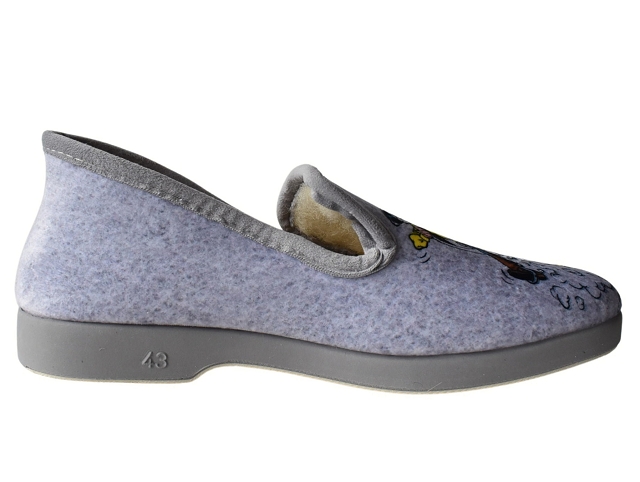 Maison espadrille homme l63  lucky luke gris6293101_3