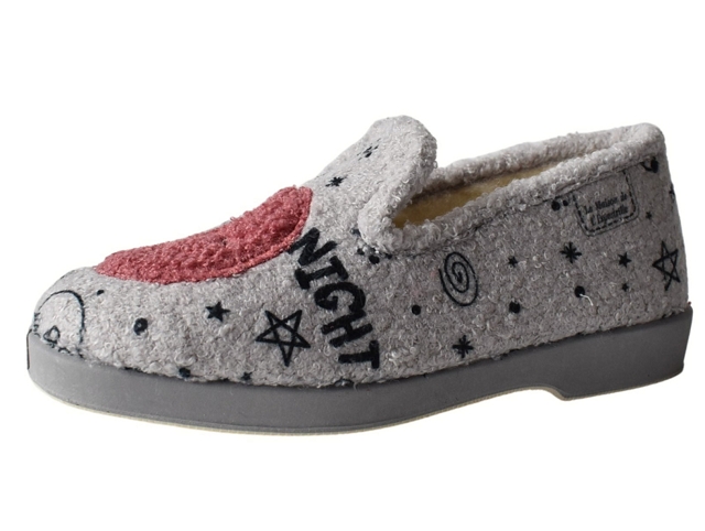 Maison espadrille femme 7630 gris