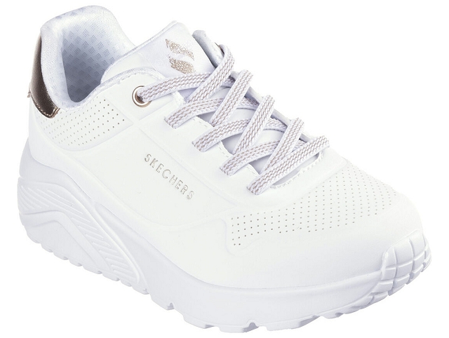 Skechers fille uno lite . 310384l blanc