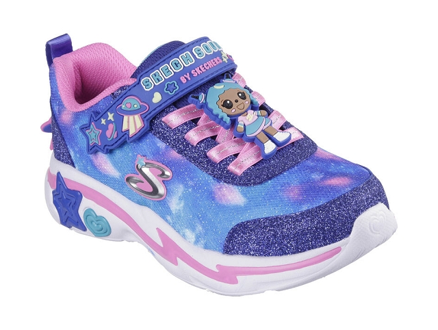 Skechers bebe snuggle sneaks skech squad . 302214n bleu