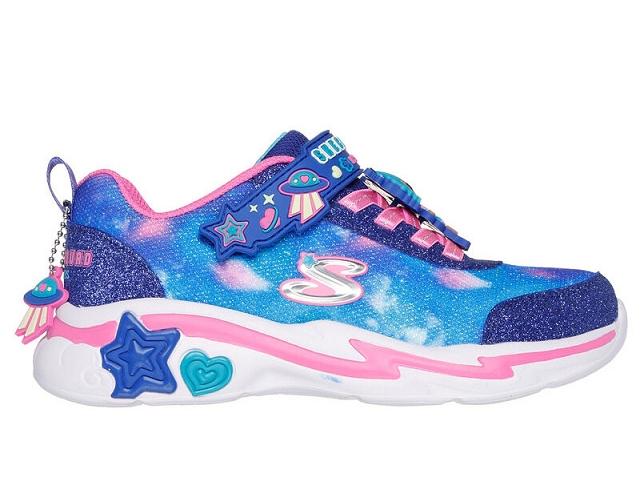 Skechers bebe snuggle sneaks skech squad . 302214n bleu6327201_2