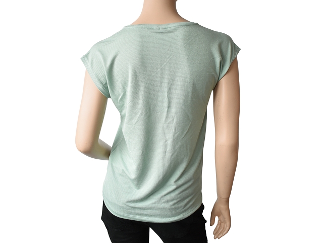 Pieces femme 17078572 pcbillo tee vert7354920_3