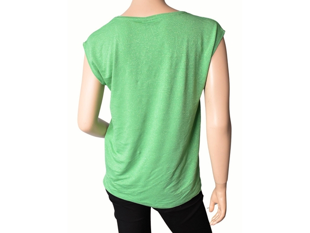 Pieces femme 17078572 pcbillo tee vert7354933_3