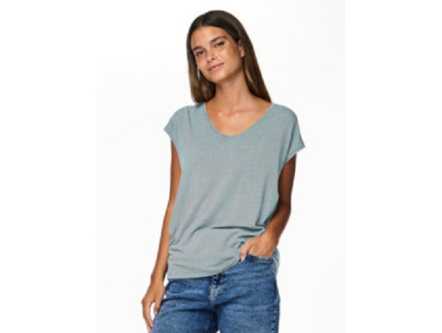 Pieces femme 17078572 pcbillo tee bleu