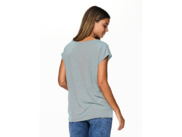 Pieces femme 17078572 pcbillo tee bleu7354934_4