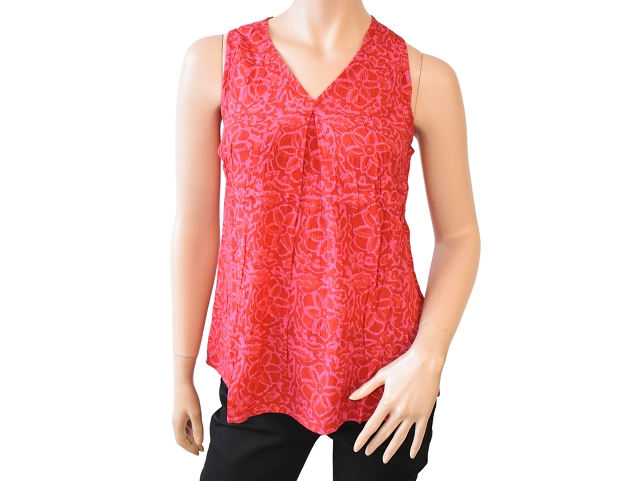 Agathe et louise femme l80258 . block crepe rouge