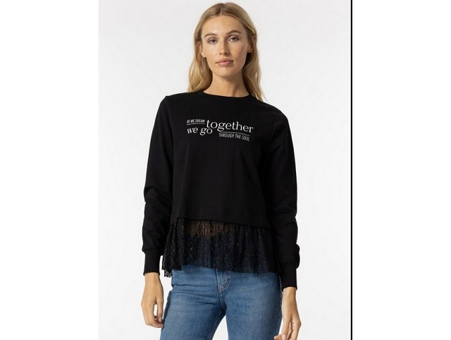 KALAO Tiffosi femme 10051793 . prata 15 noir vetements