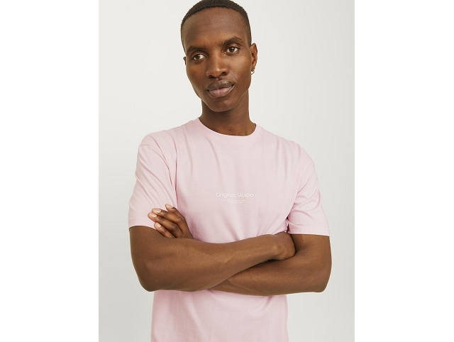 Jack and jones homme 12240121 . jorvesterbro rose et violet8153102_3