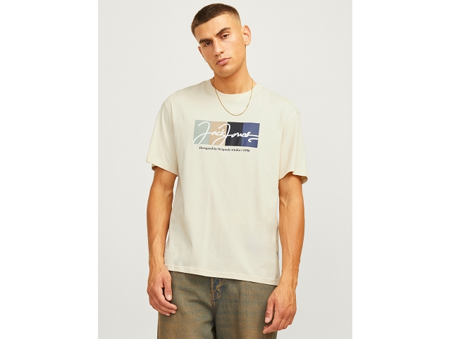 Jack and jones homme 12262662 . jorportland block beige