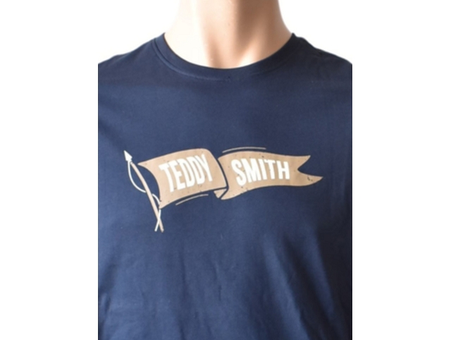 Teddy smith homme 11017019d . t.flag mc bleu8187301_2