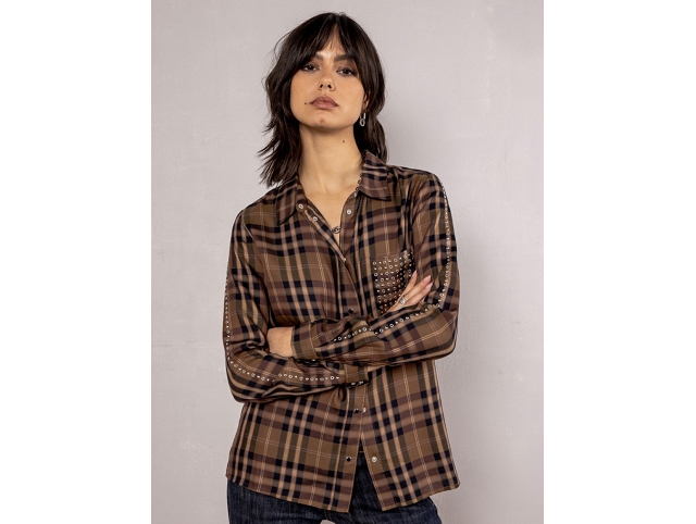 Freeman t.porter femme cali checks . 26328306 marron